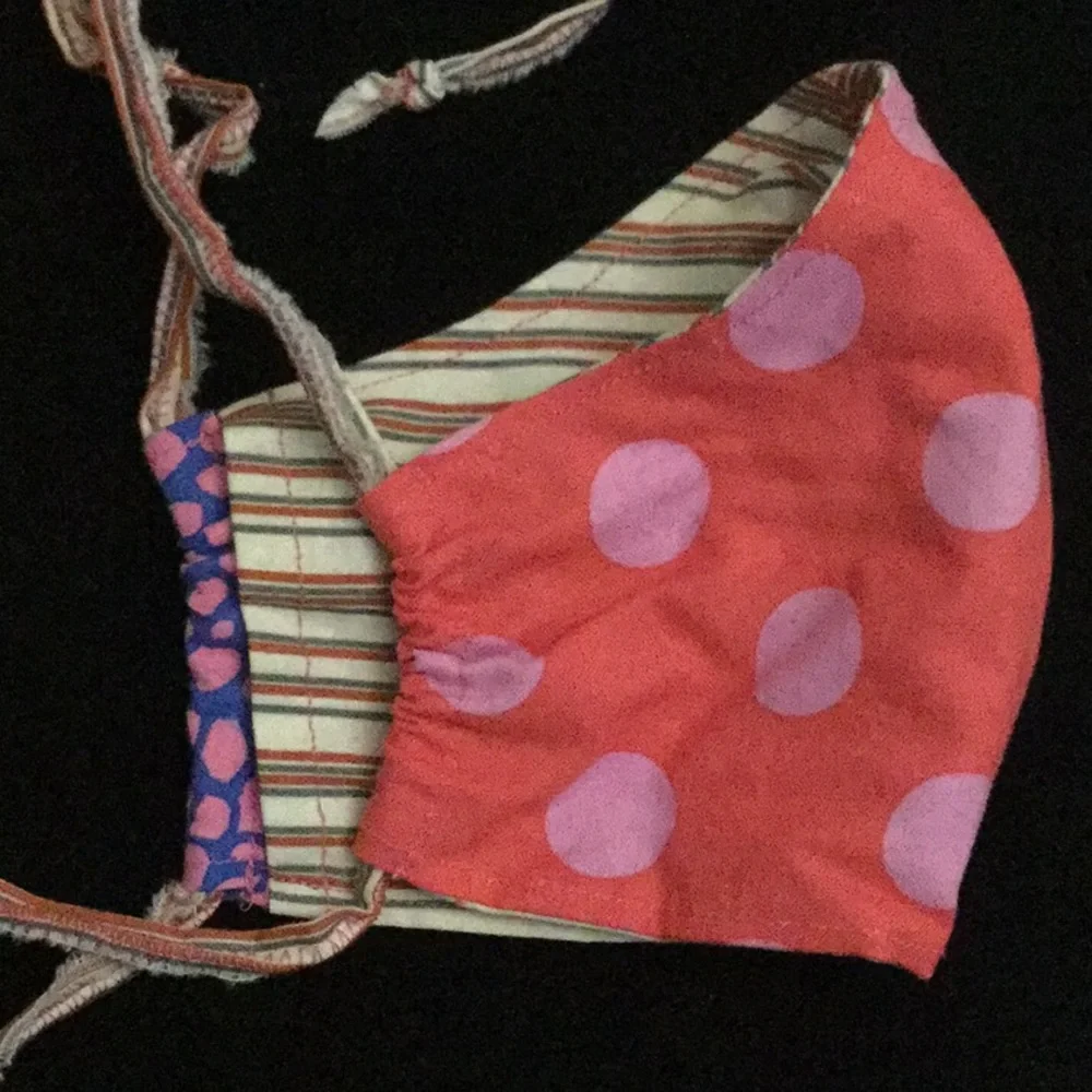 NWOT Handmade Reversible Cloth Face